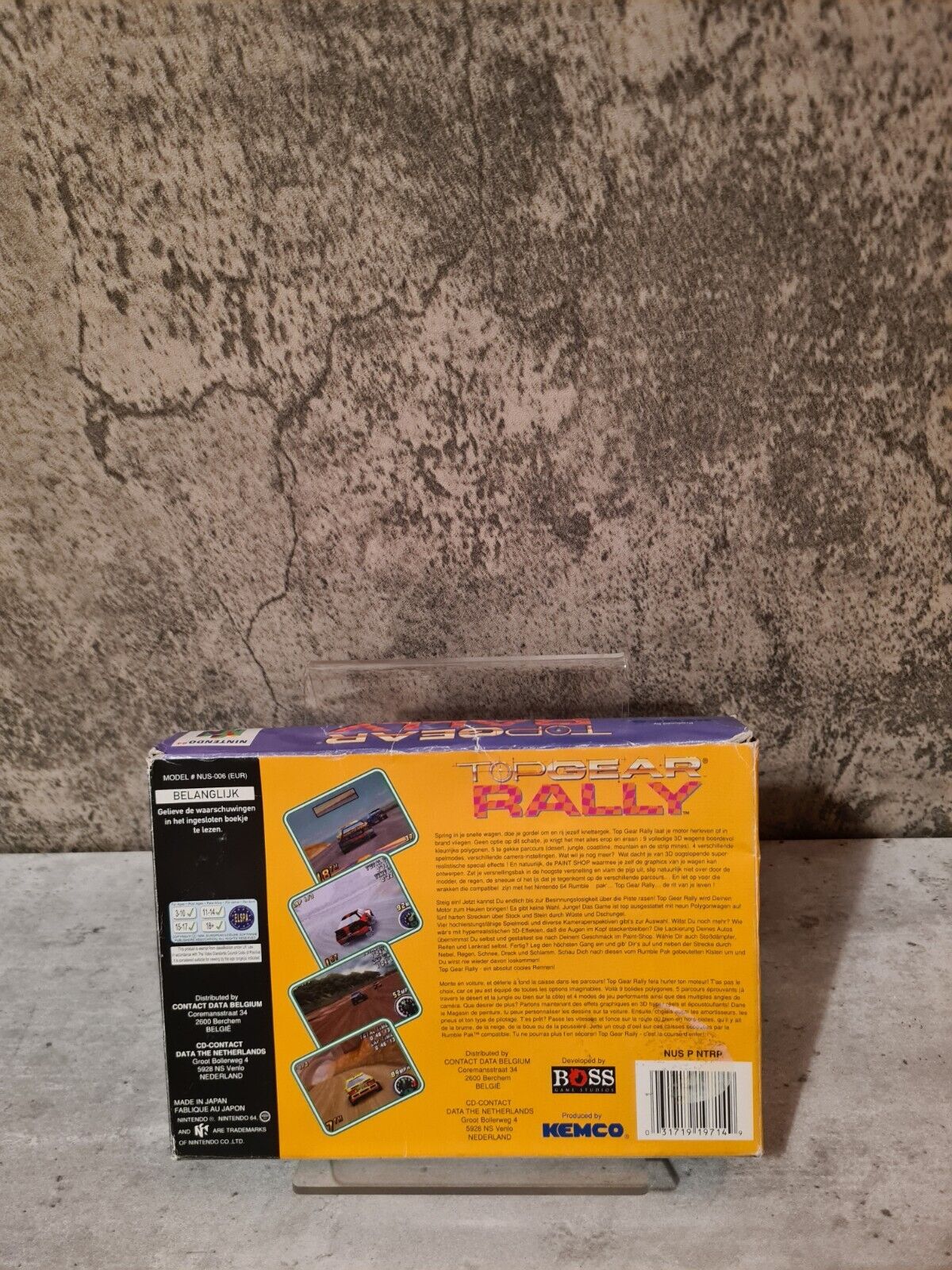 N64 Nintendo 64 Top Gear Rally mit OVP und Anleitung EUR - T-Retro-Games 
