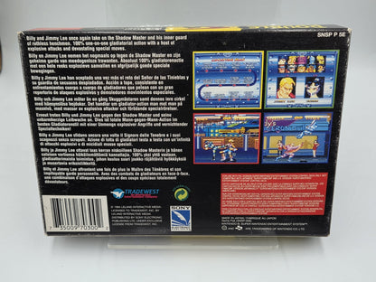 SNES Super Nintendo Double Dragon V The Shadow Falls mit OVP und Anleitung EUR