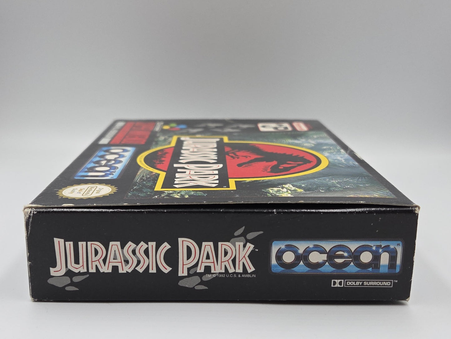 SNES Super Nintendo Spiel Jurassic Park mit OVP und Anleitung UKV