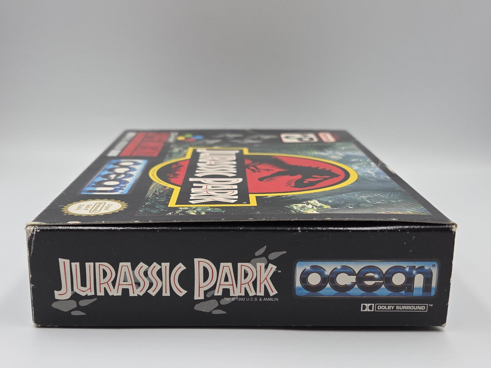 SNES Super Nintendo Spiel Jurassic Park mit OVP und Anleitung UKV