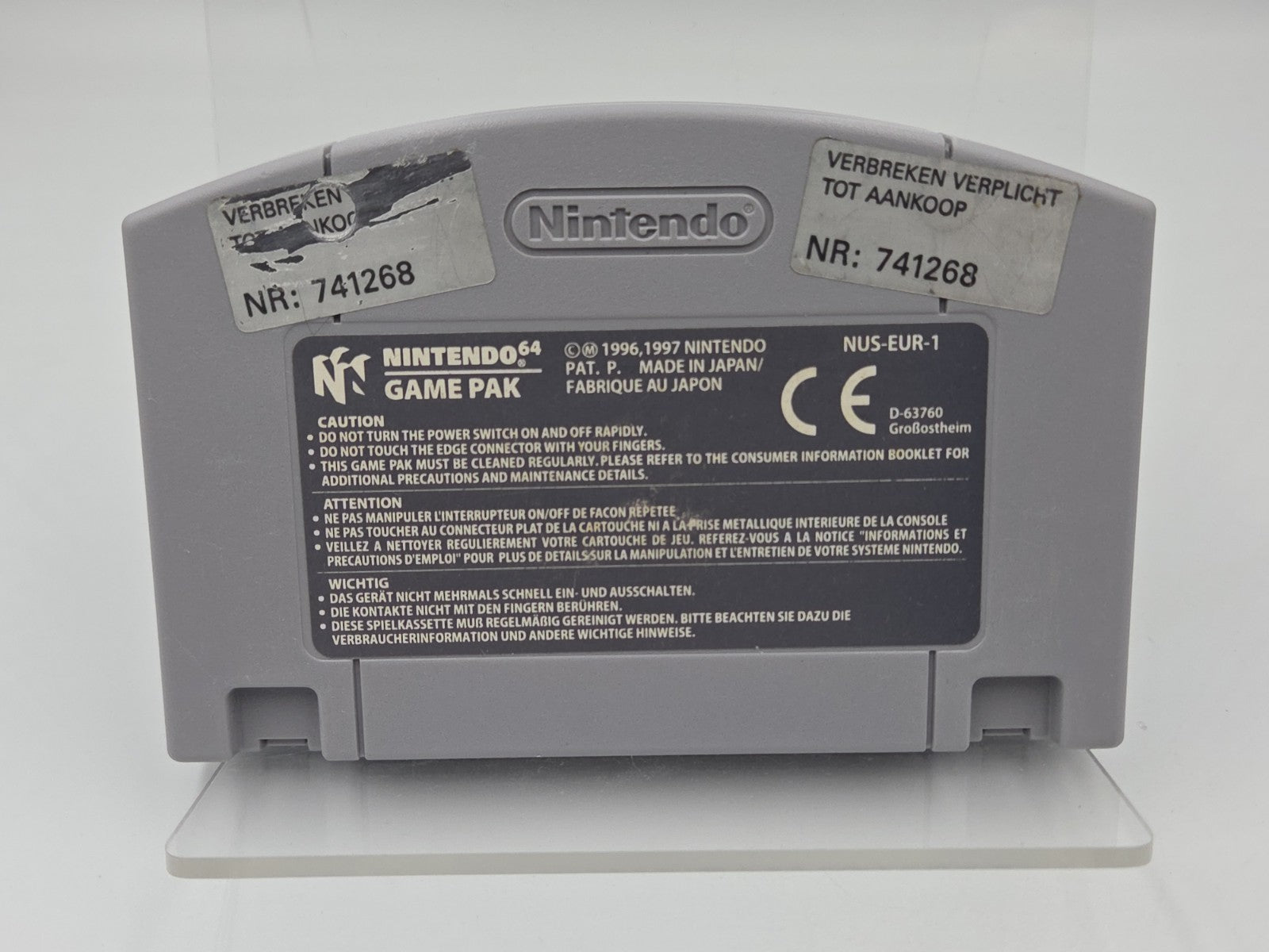 N64 Nintendo 64 Spiel Madden NFL 99 Modul EUR
