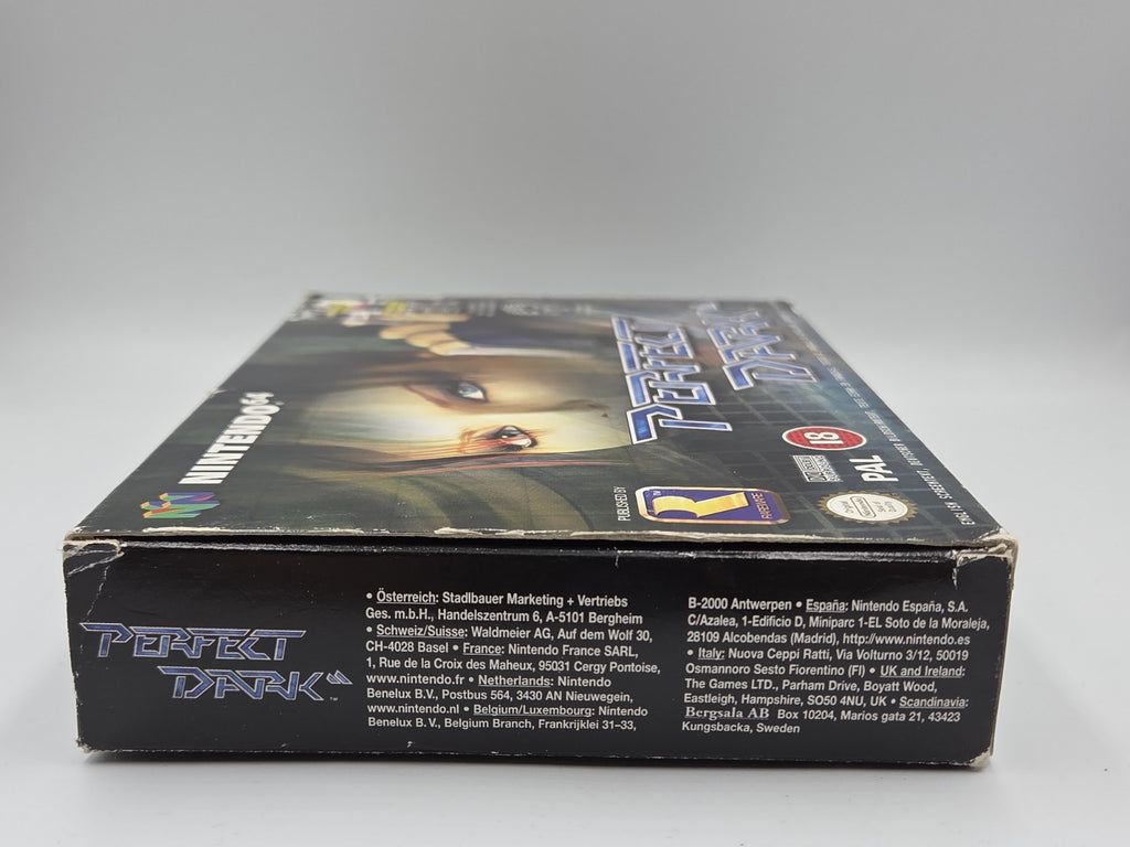 N64 Nintendo 64 Perfect Dark mit OVP und Anleitung EUR