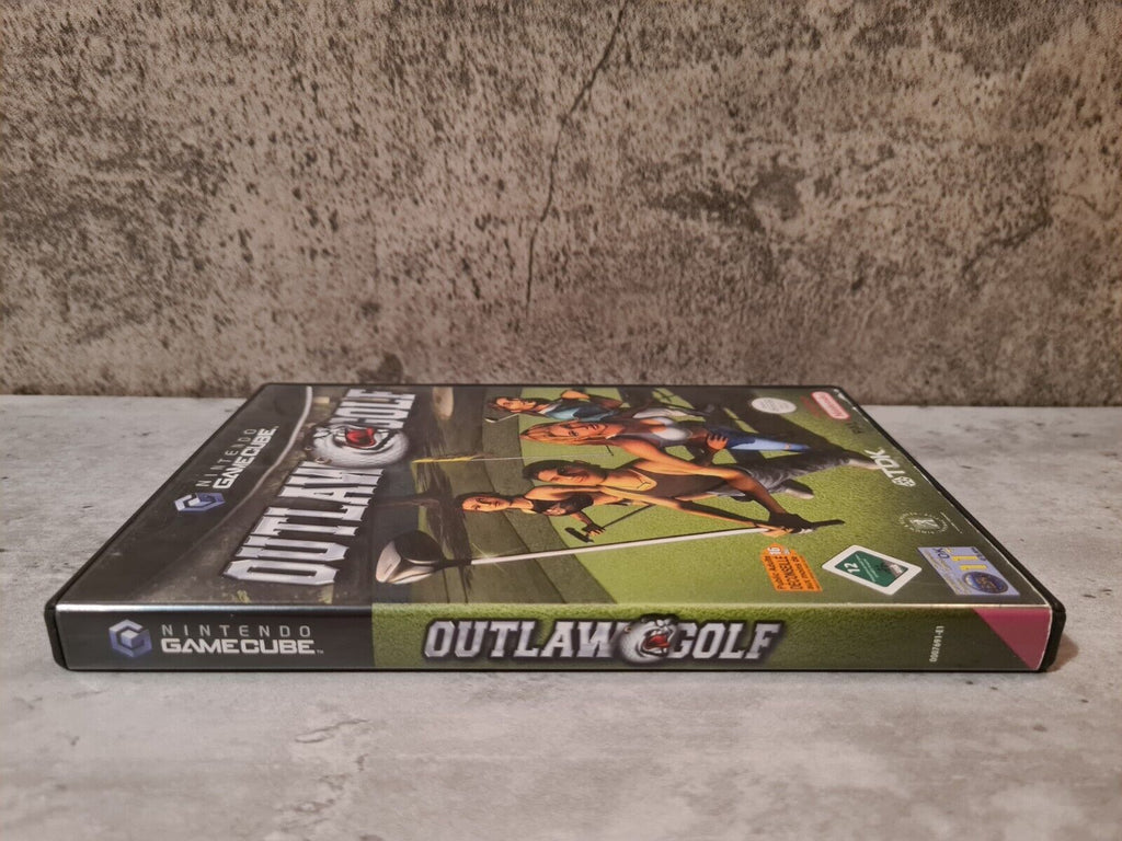 Nintendo GameCube Outlaw Golf mit OVP und Anleitung EUR - T-Retro-Games 