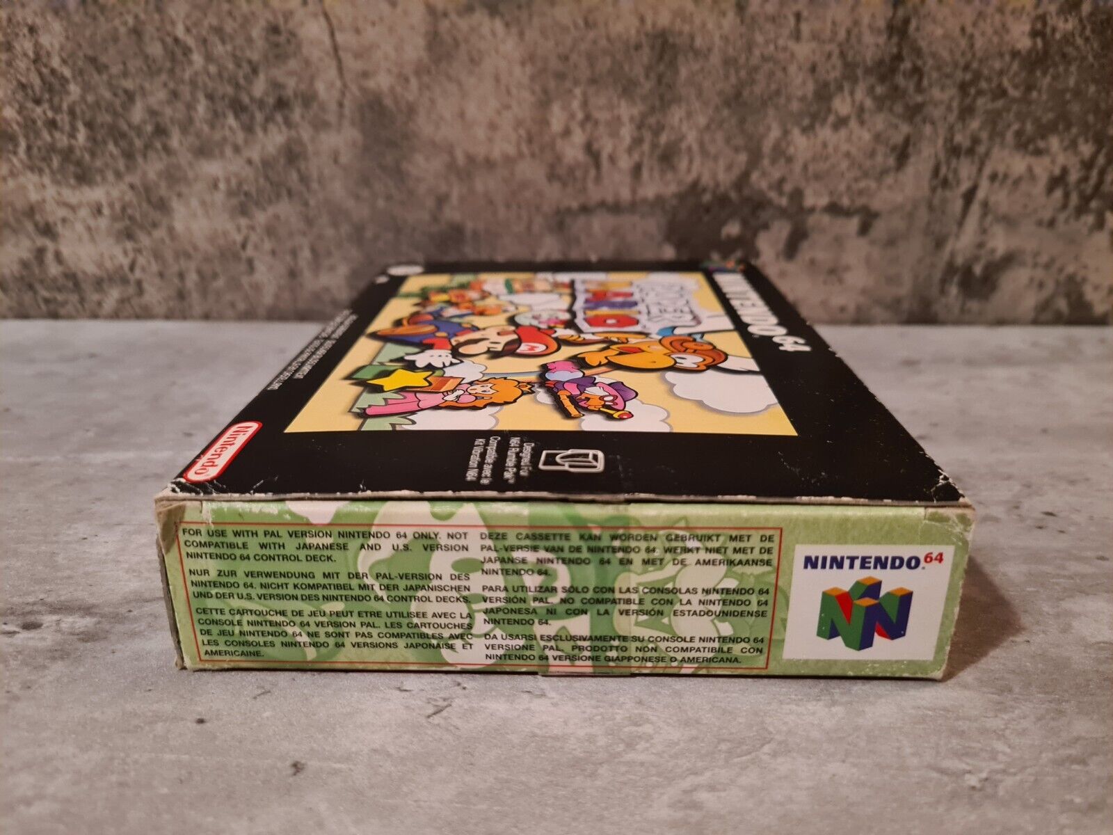 N64 Nintendo 64 Paper Mario mit OVP und Anleitung EUR - T-Retro-Games 