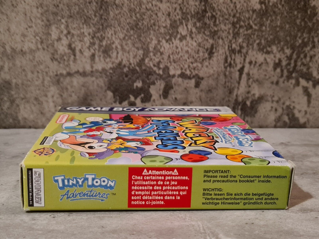 Game Boy Advance Tiny Toon Adventures Wacky Stackers mit OVP und Anleitung EUR - T-Retro-Games 