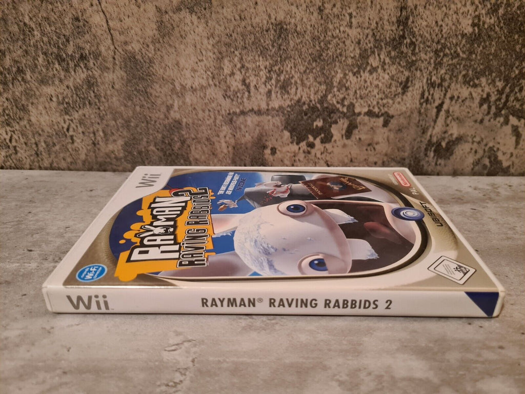 Nintendo Wii Spiel Rayman Raving Rabbids 2 mit OVP und Anleitung NOE - T-Retro-Games 