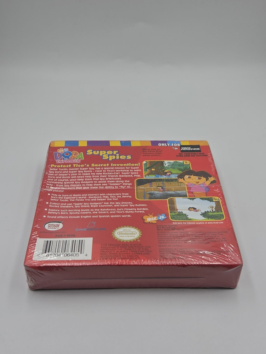 Game Boy Advance Spiel Dora The Explorer Super Spies Top Secret USA Sealed  Neu