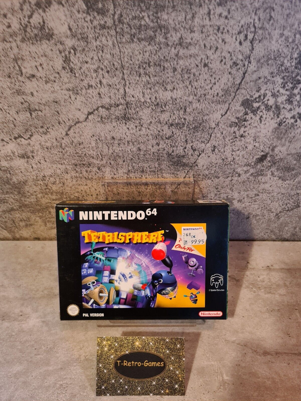 N64 Nintendo 64 Tetrisphere mit OVP und Anleitung NOE - T-Retro-Games 