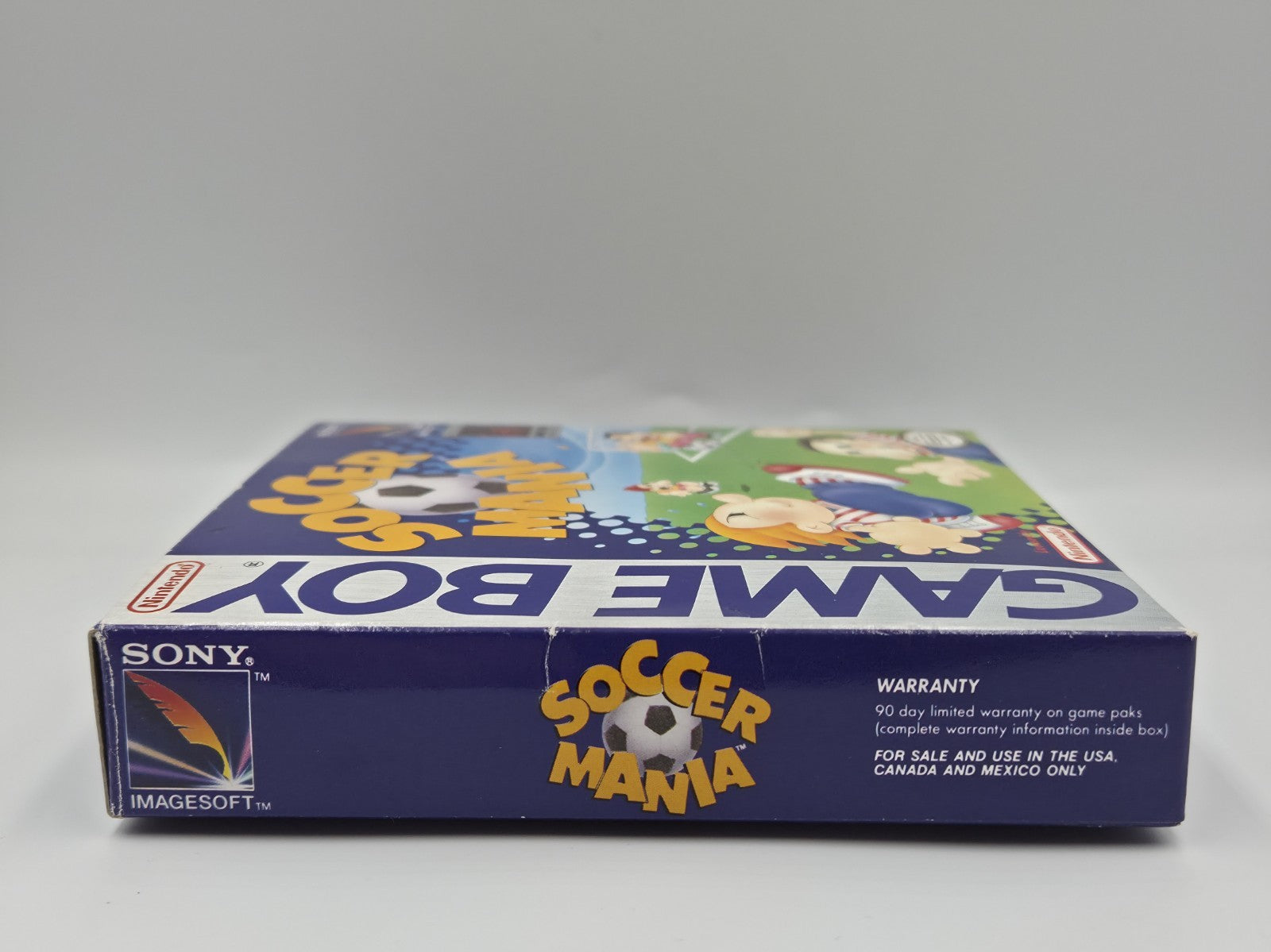 Nintendo Game Boy Classic Soccer Mania mit OVP und Anleitung USA