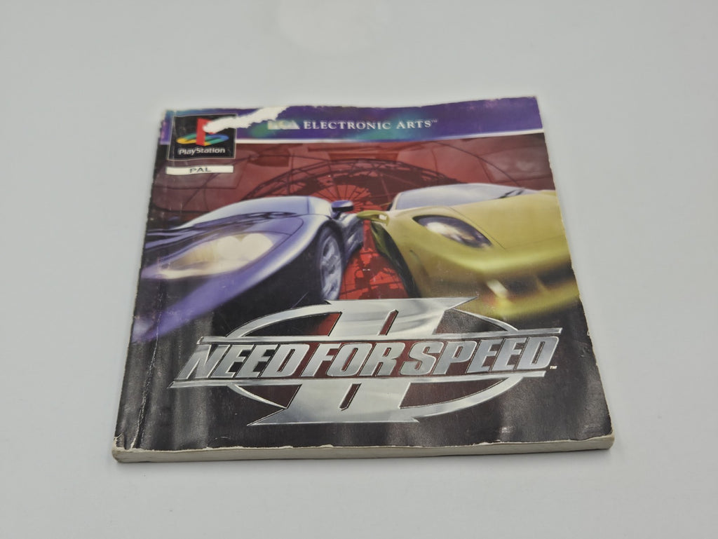 PS1 Playstation 1 Need For Speed II mit OVP und Anleitung Multilingual ESP