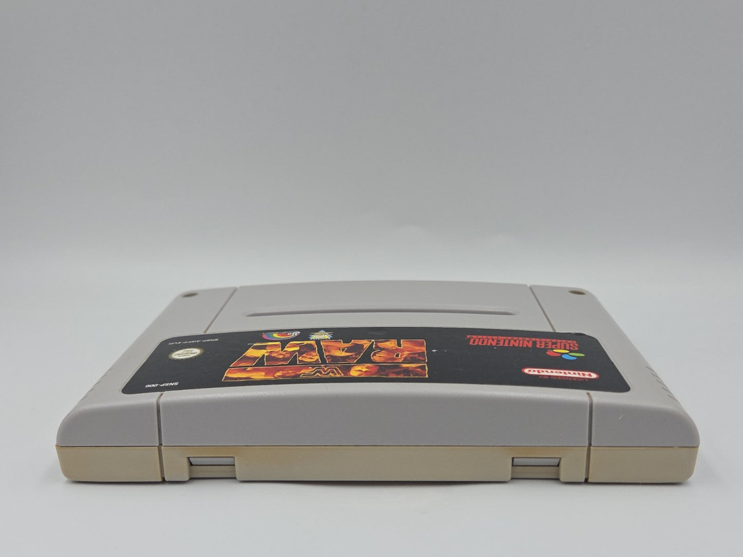 SNES Super Nintendo Spiel WWF Raw EUR Modul