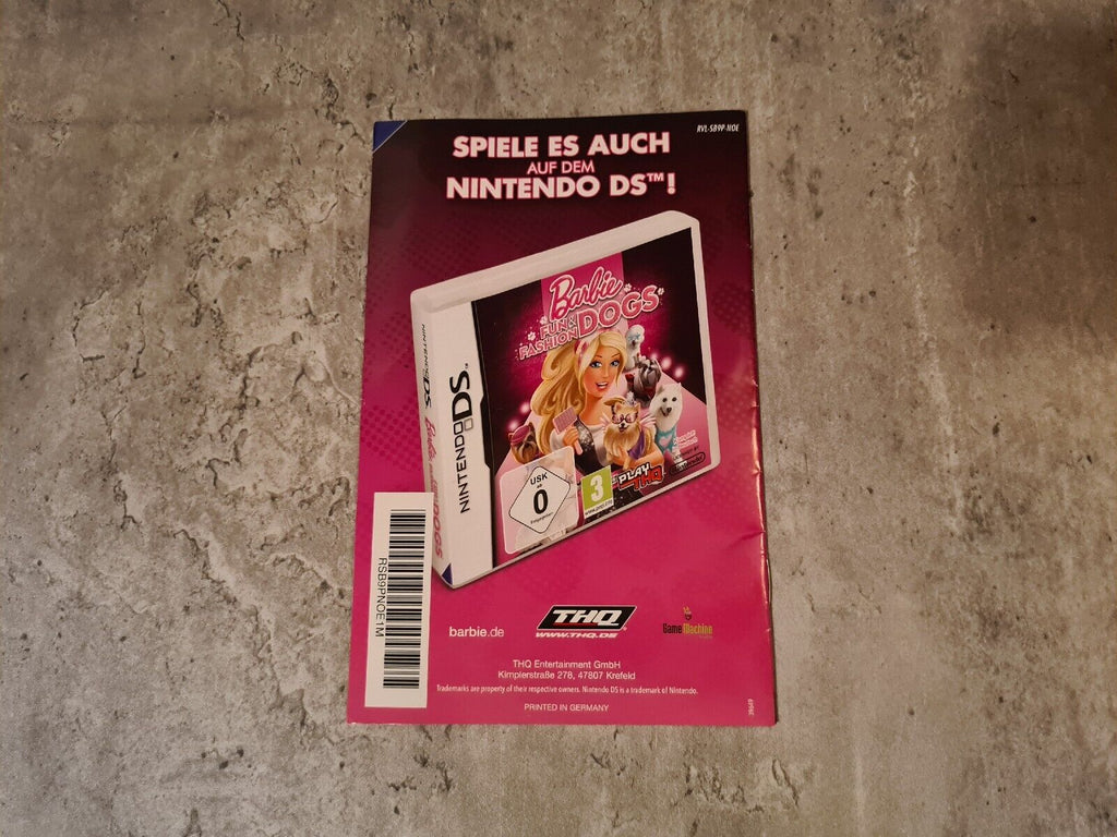 Nintendo Wii Spiel Barbie Dogs Fun & Fashion mit OVP und Anleitung GER - T-Retro-Games 