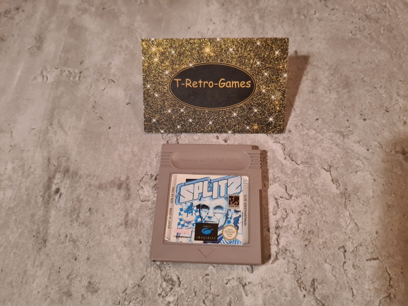 Nintendo Gameboy Classic Spiel Splitz Modul NOE - T-Retro-Games 