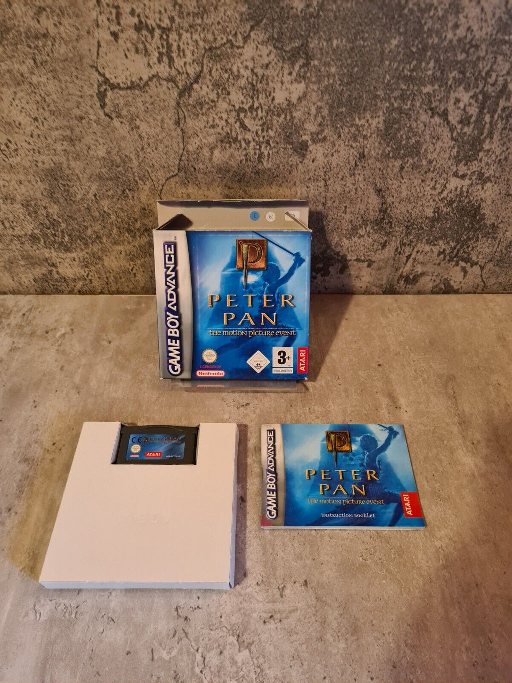 Gameboy Advance Peter Pan The Motion Picture Event mit OVP und Anleitung EUR - T-Retro-Games 