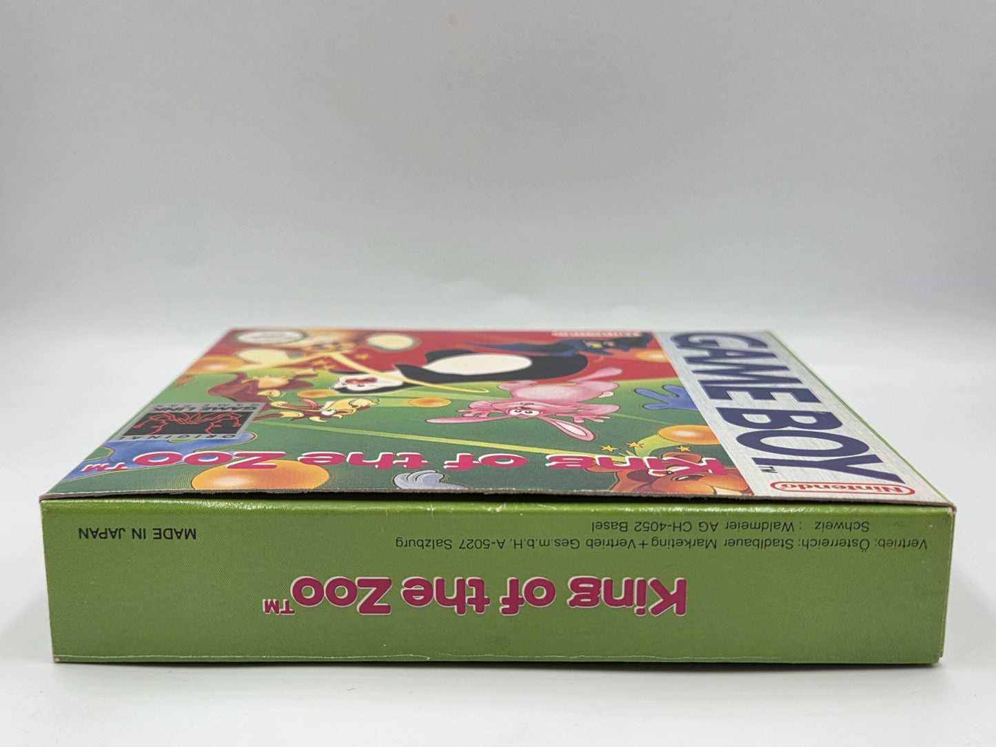 Nintendo Game Boy Classic Spiel King of the Zoo mit OVP und Anleitung FRG