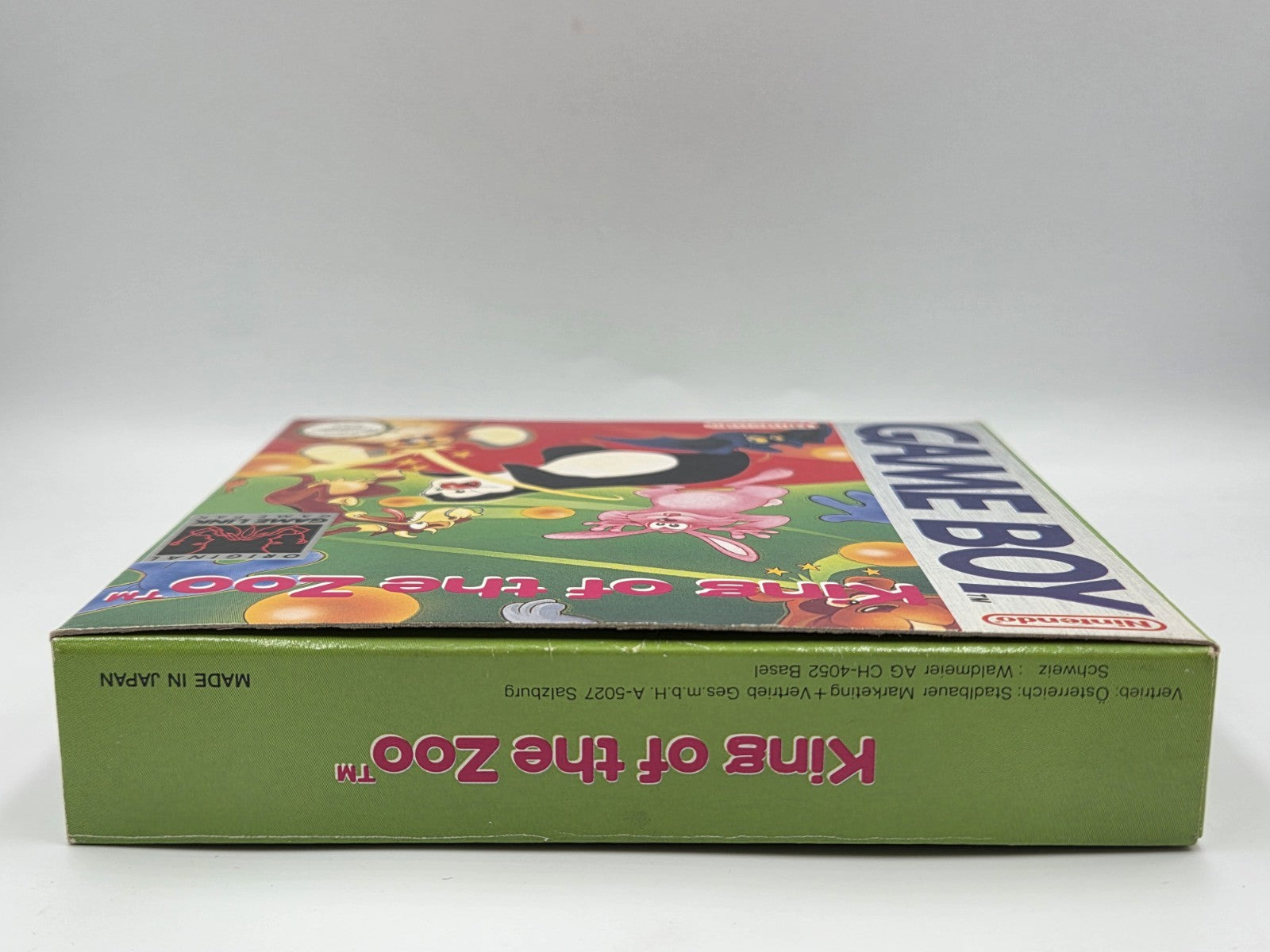 Nintendo Game Boy Classic Spiel King of the Zoo mit OVP und Anleitung FRG