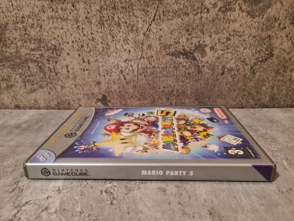 Nintendo GameCube Mario Party 5 mit OVP und Anleitung NOE - T-Retro-Games 