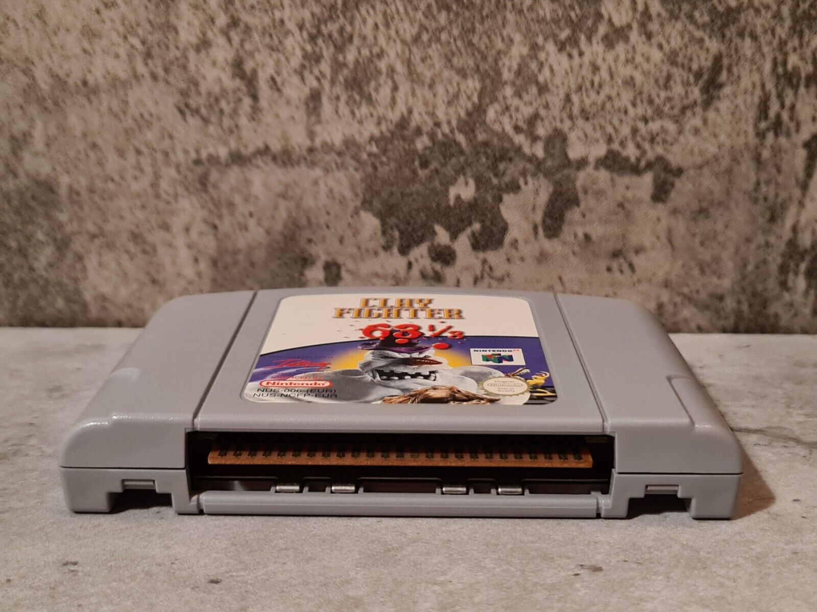 N64 Nintendo 64 Clay Fighter 63 1/3 Modul EUR - T-Retro-Games 