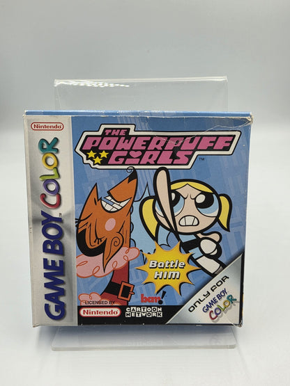 Nintendo Game Boy Color The Powerpuff Girls Battle Him mit OVP und Anleitung UKV