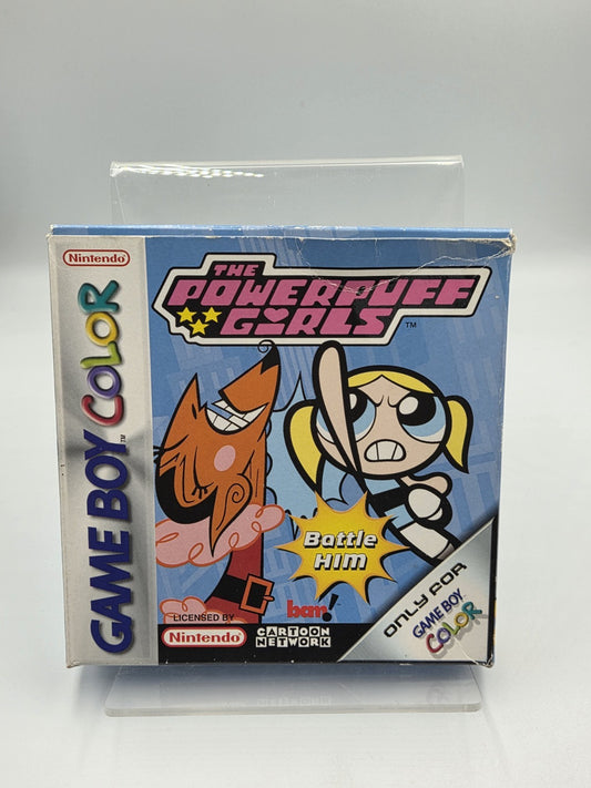 Nintendo Game Boy Color The Powerpuff Girls Battle Him mit OVP und Anleitung UKV