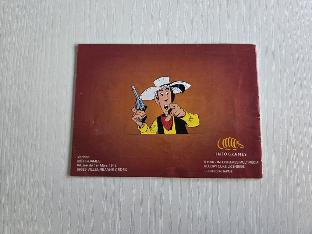 Nintendo Game Boy Classic Lucky Luke Spielanleitung NOE