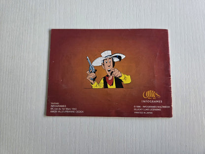 Nintendo Game Boy Classic Lucky Luke Spielanleitung NOE