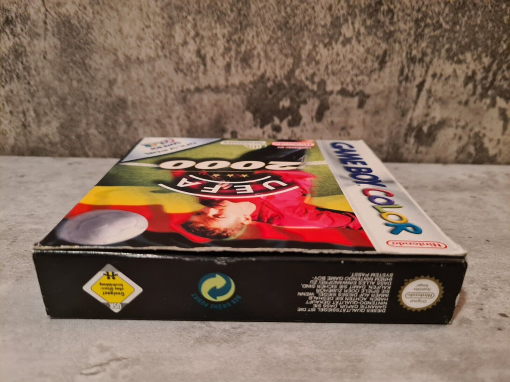 Nintendo Game Boy Color Uefa 2000 mit OVP und Anleitung NOE - T-Retro-Games 