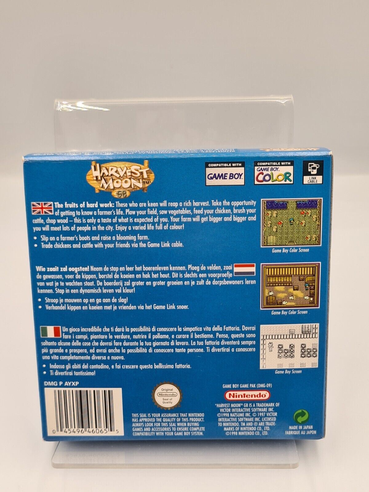 Nintendo Game Boy Color Harvest Moon mit OVP und Anleitung NHAU - T-Retro-Games 
