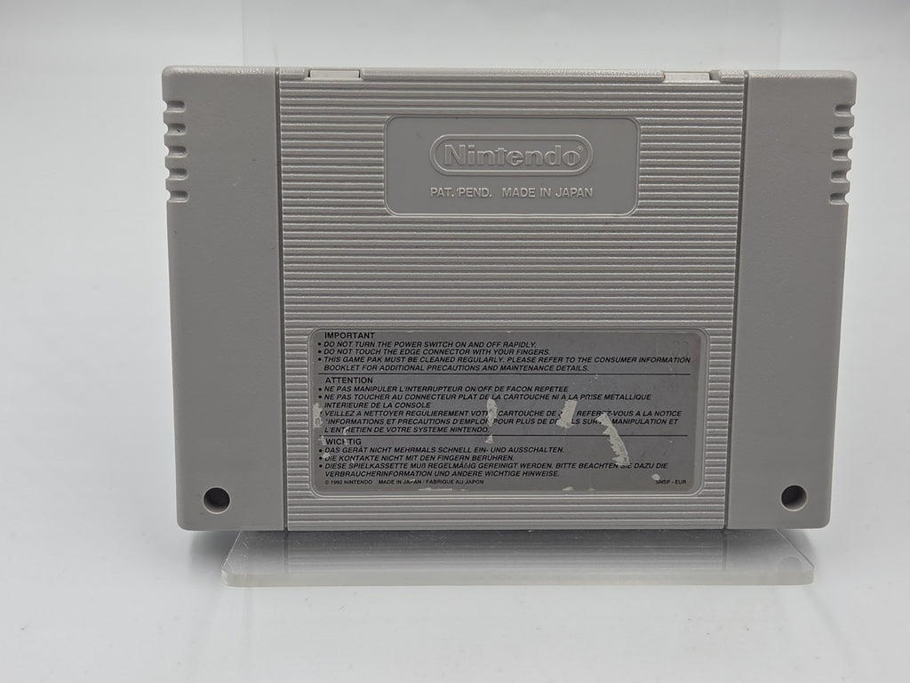 SNES Super Nintendo Spiel Street Fighter Alpha 2 Modul EUR