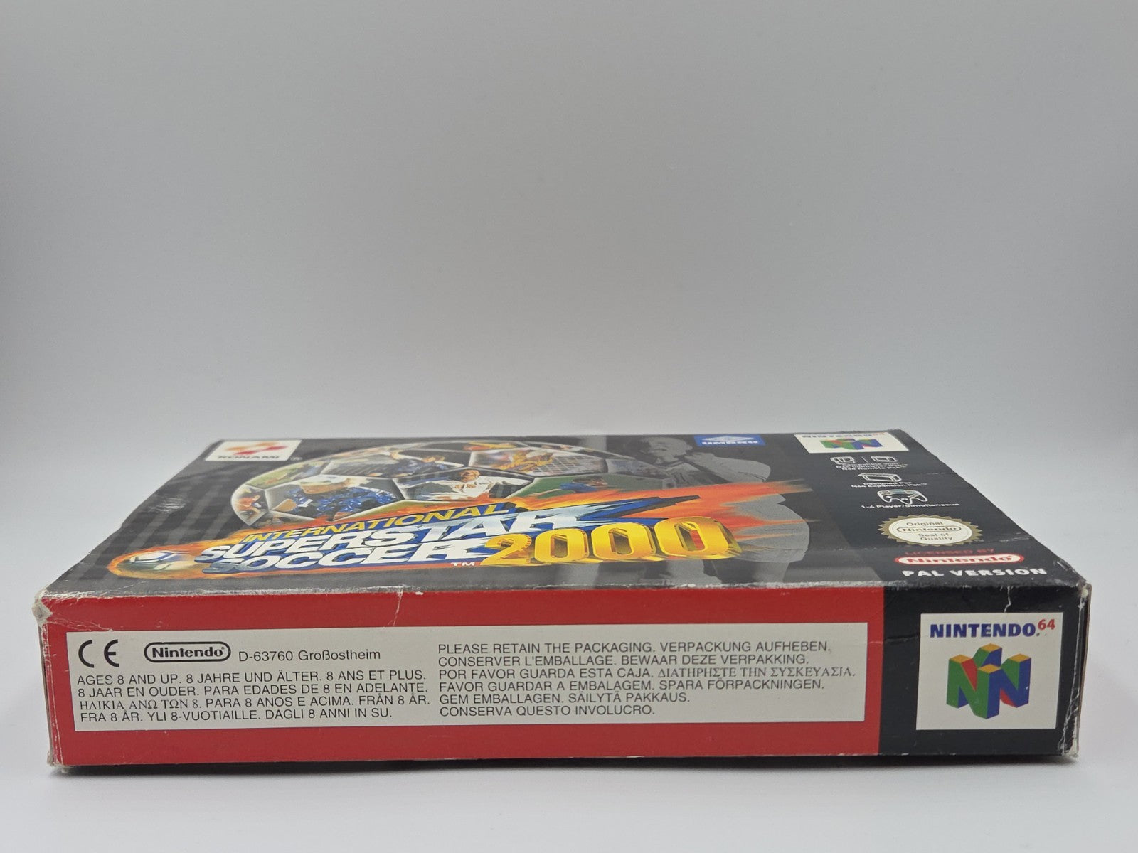 N64 Nintendo 64 International Superstar Soccer 2000 mit OVP und Anleitung EUR