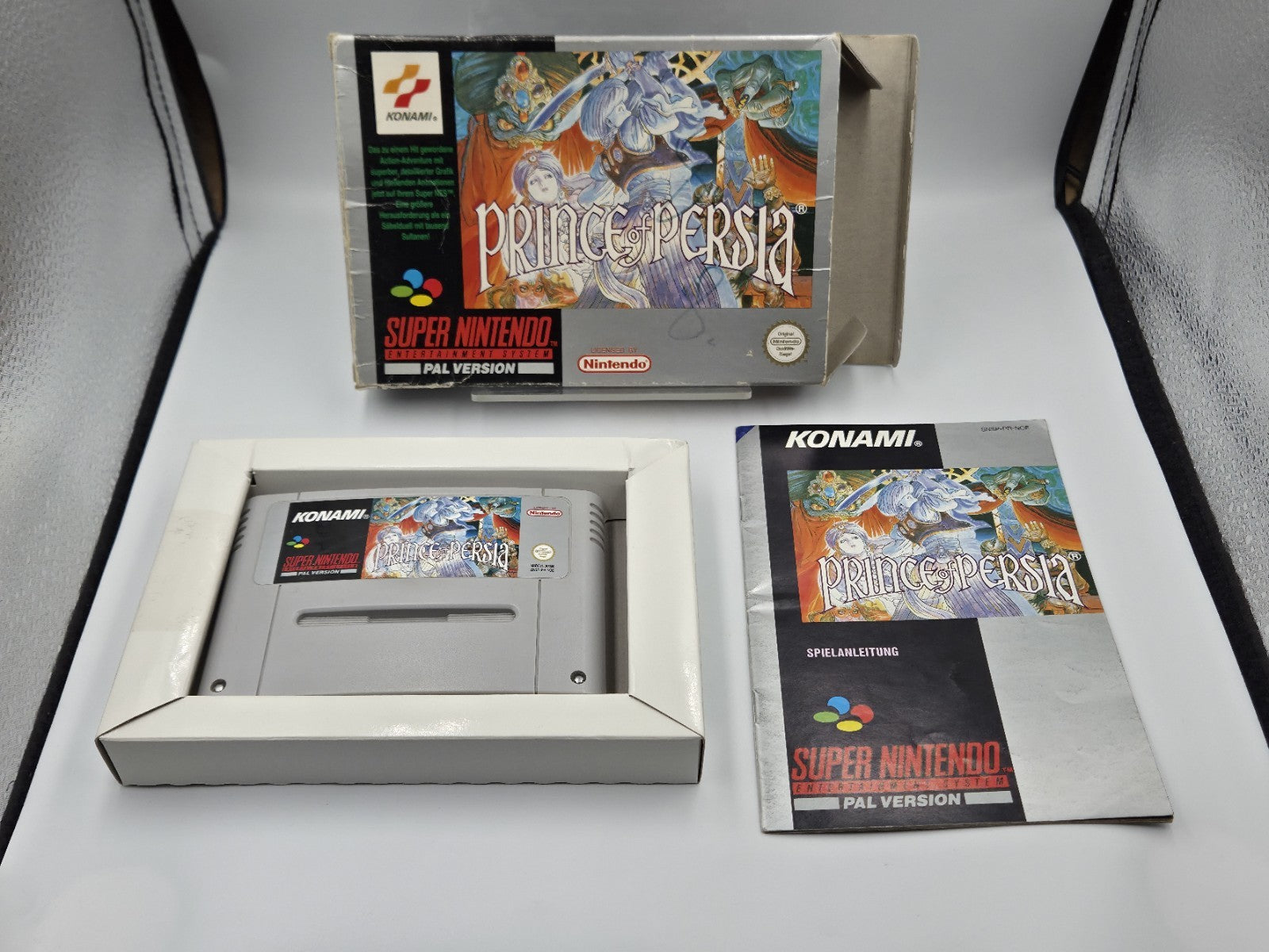 SNES Super Nintendo Prince of Persia mit OVP und Anleitung NOE
