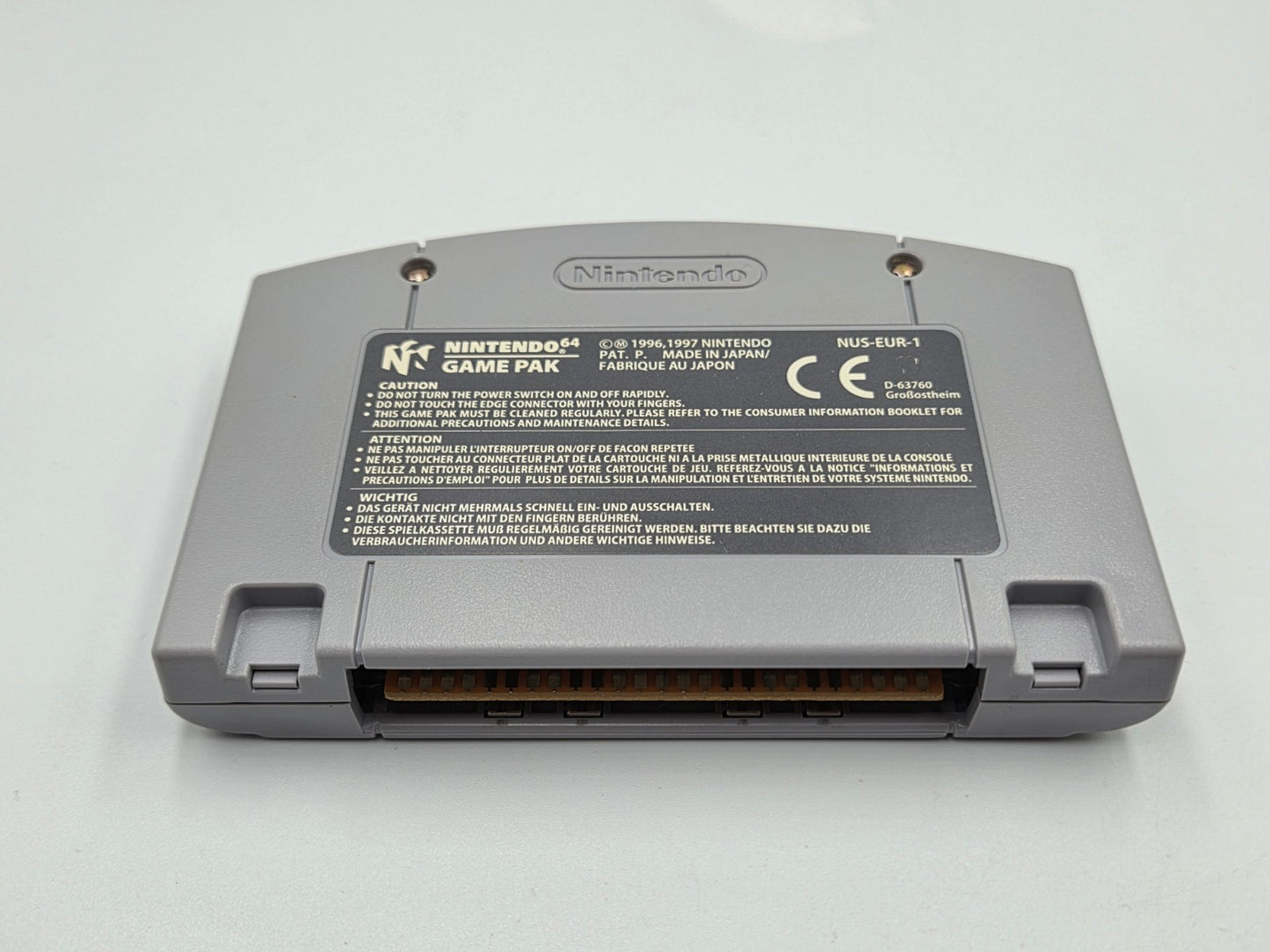 N64 Nintendo 64 Perfect Dark mit OVP und Anleitung EUR