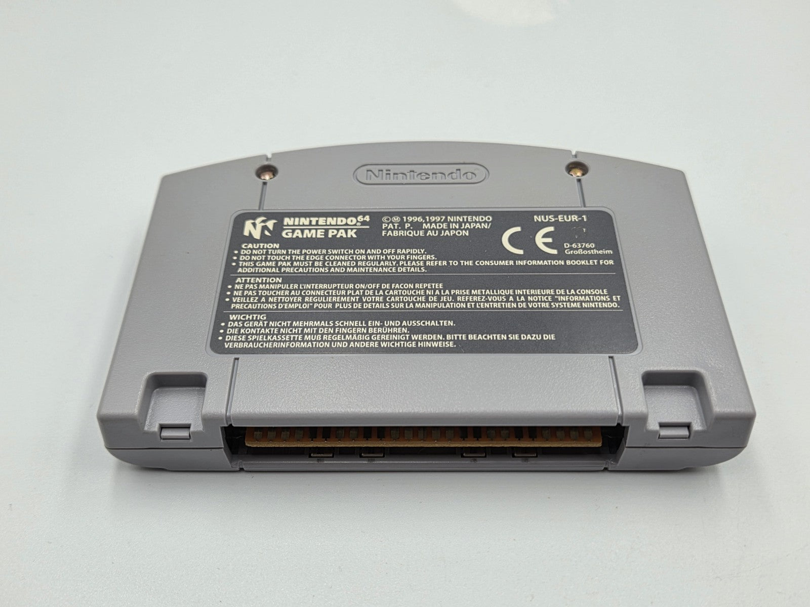 N64 Nintendo 64 Perfect Dark mit OVP und Anleitung EUR