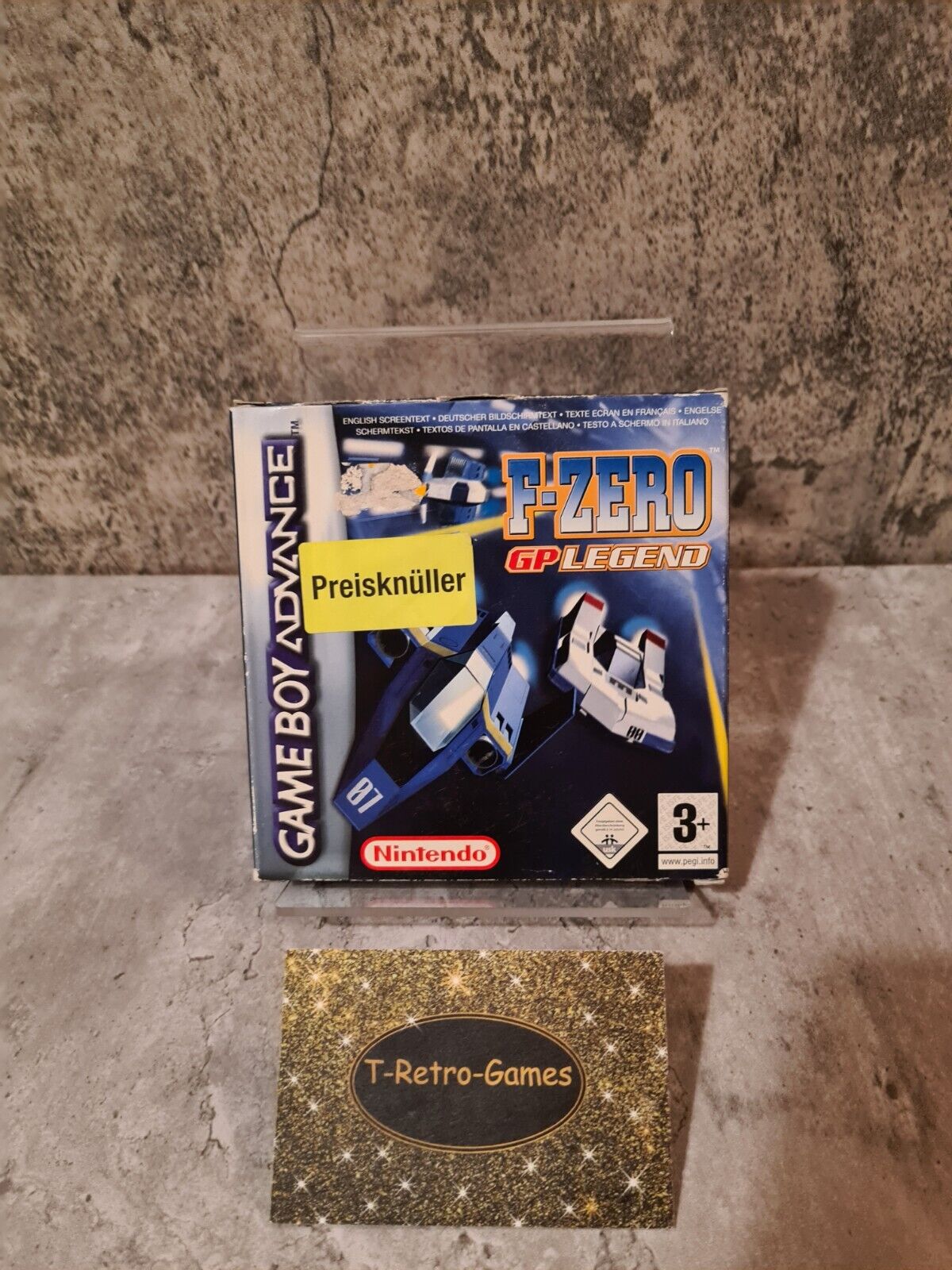 Nintendo Gameboy Advance F-Zero GP Legend mit OVP und Anleitung EUR - T-Retro-Games 