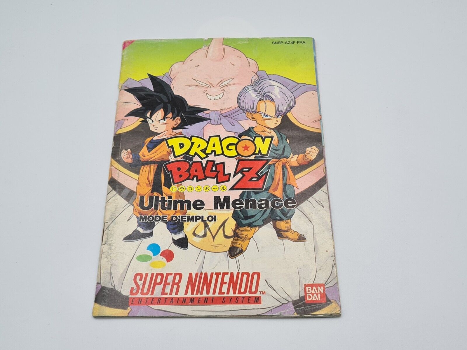 SNES Super Nintendo Dragon Ball Z Ultime Menace mit OVP und Anleitung FRA - T-Retro-Games 