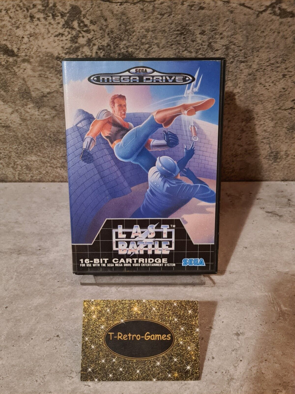 Sega Mega Drive Spiel Last Battle mit OVP und Anleitung Multi Language - T-Retro-Games 
