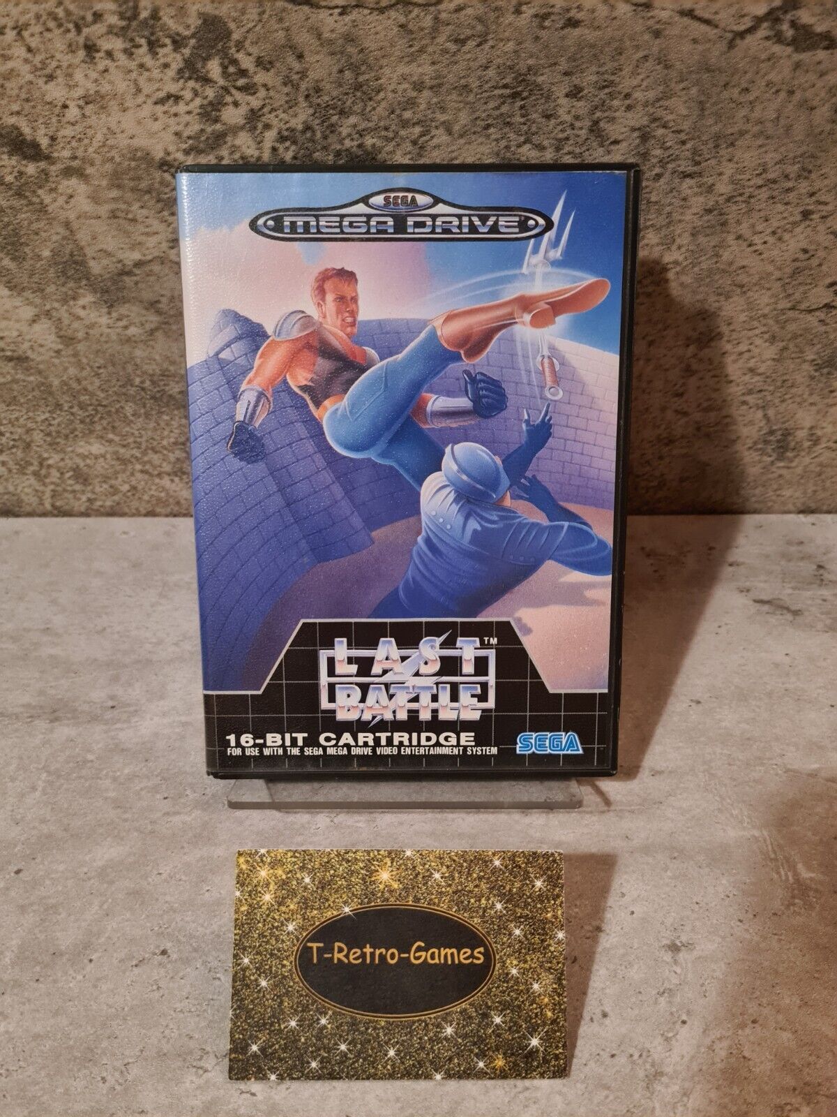 Sega Mega Drive Spiel Last Battle mit OVP und Anleitung Multi Language - T-Retro-Games 