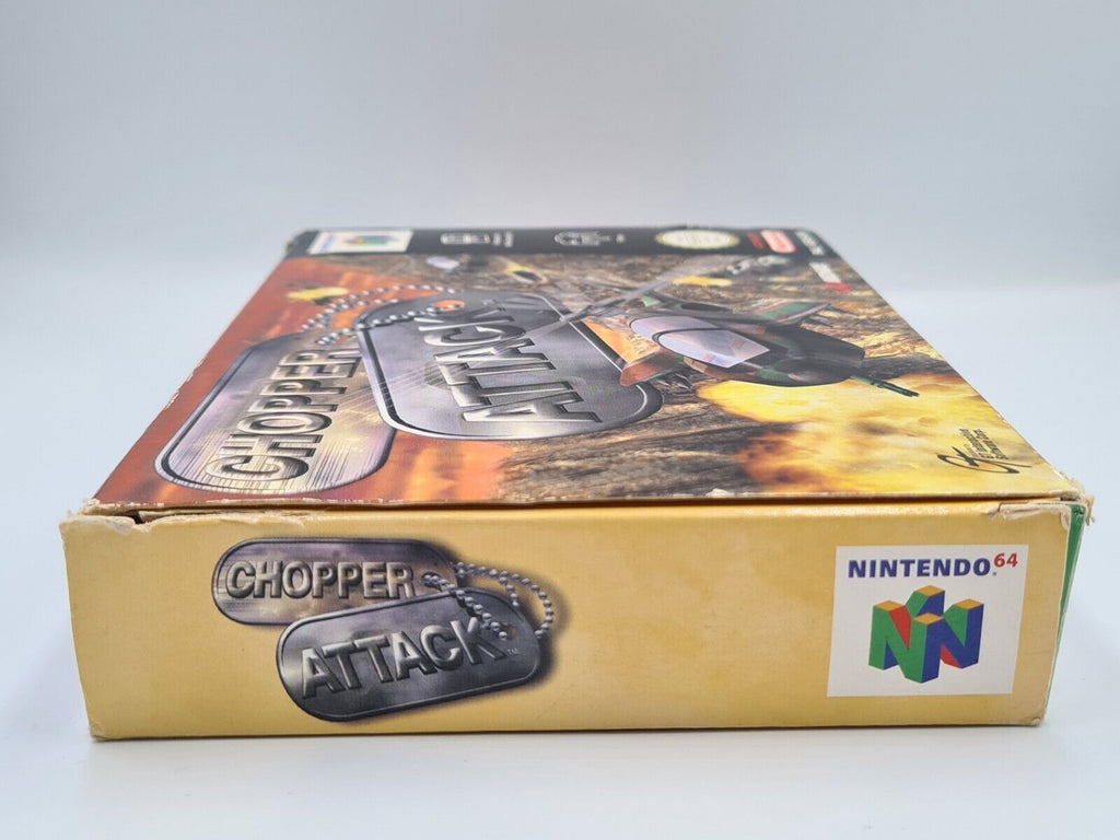 N64 Nintendo 64 Chopper Attack mit OVP und Anleitung EUR - T-Retro-Games 