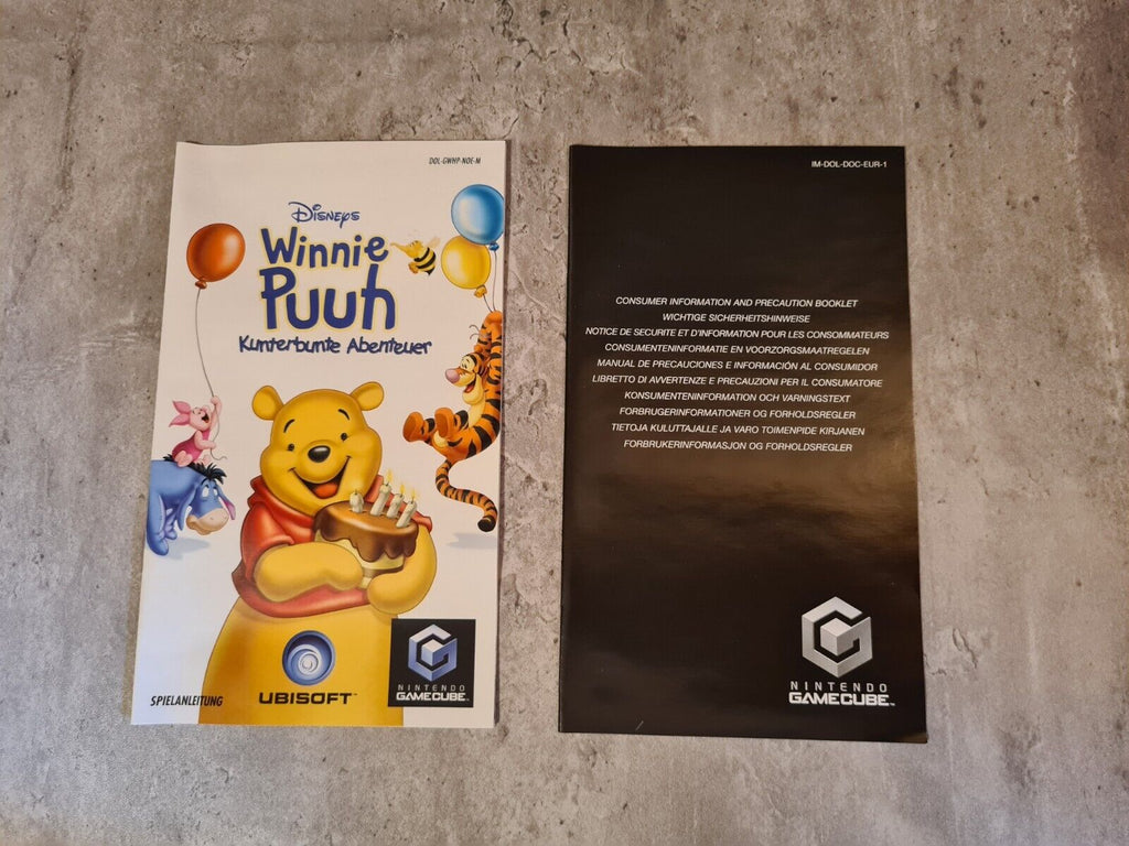 GameCube Disney's Winnie Puuh Kunterbunte Abenteuer mit OVP und Anleitung NOE - T-Retro-Games 