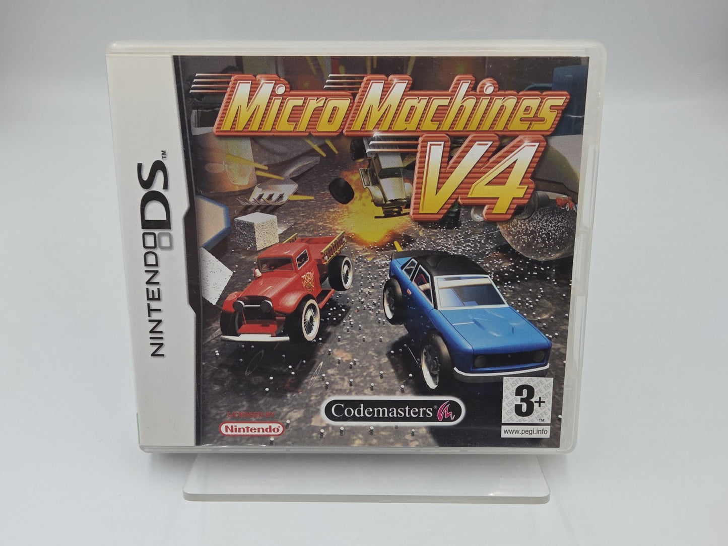 Nintendo DS Spiel Micro Machines V4 mit OVP und Anleitung UKV