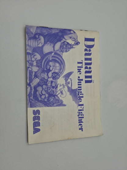 Sega Master System Danan The Jungle Fighter mit OVP und Anleitung Multilingual 