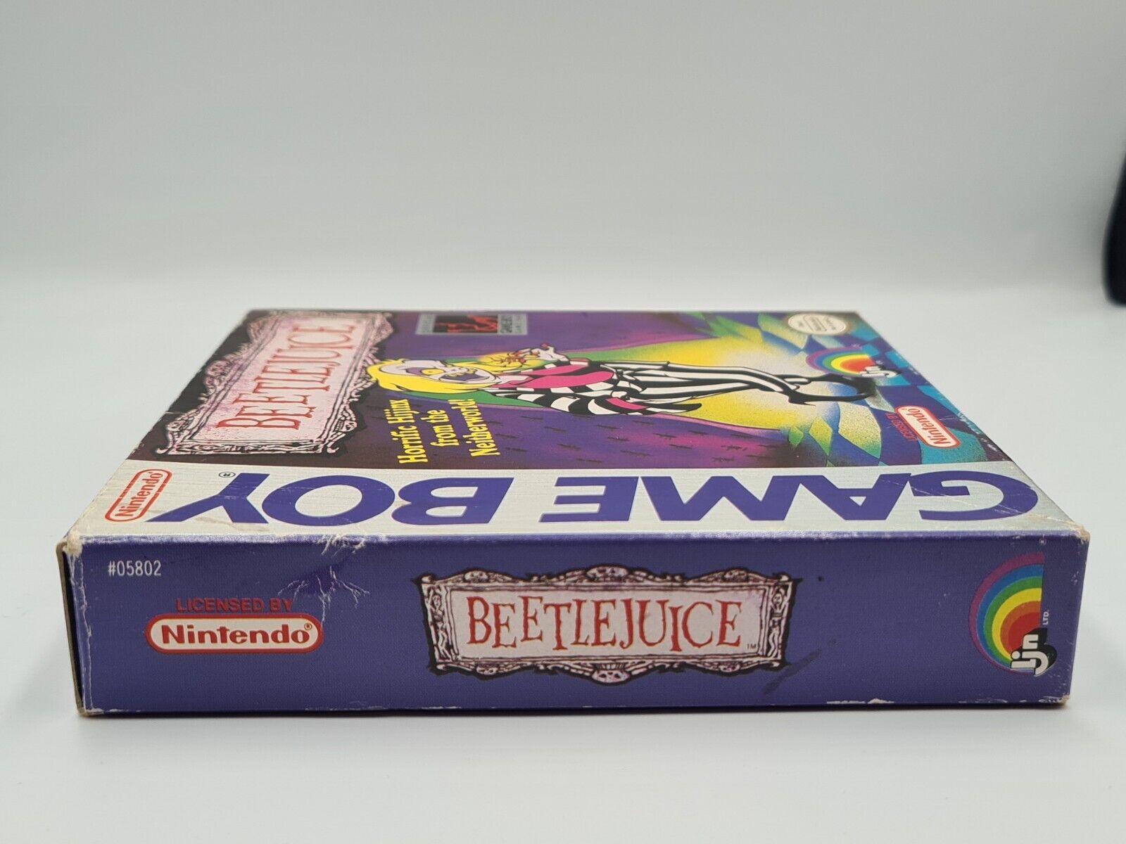 Nintendo Game Boy Classic Beetlejuice mit OVP und Anleitung USA - T-Retro-Games 