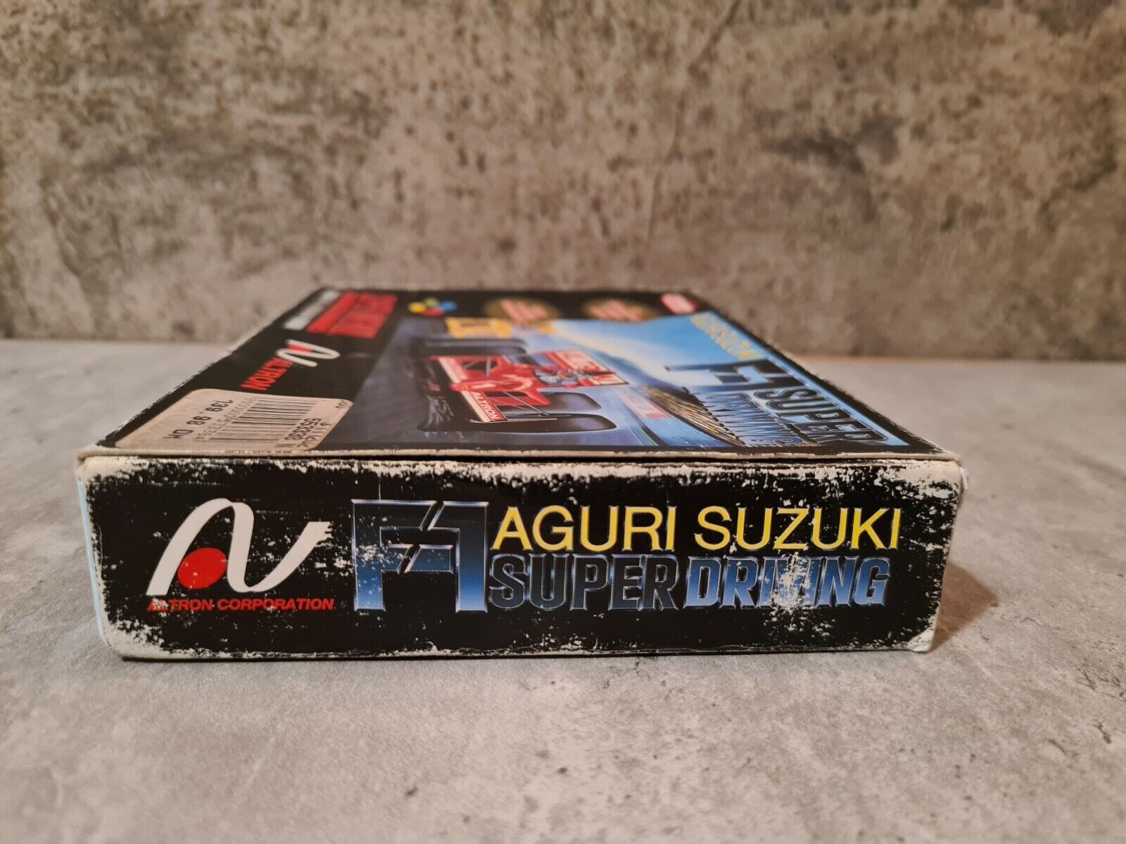 SNES Super Nintendo Aguri Suzuki F-1 Super Driving mit OVP und Anleitung FRG/UKV - T-Retro-Games 