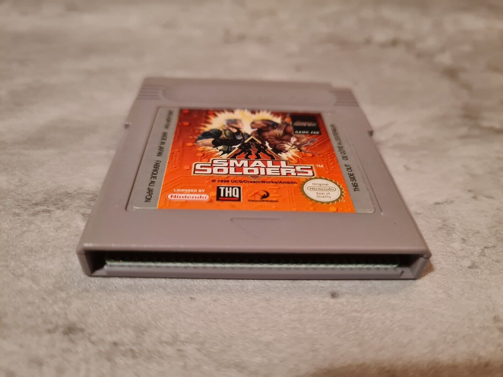 Nintendo Gameboy Classic Spiel Small Soldiers Modul FAH - T-Retro-Games 