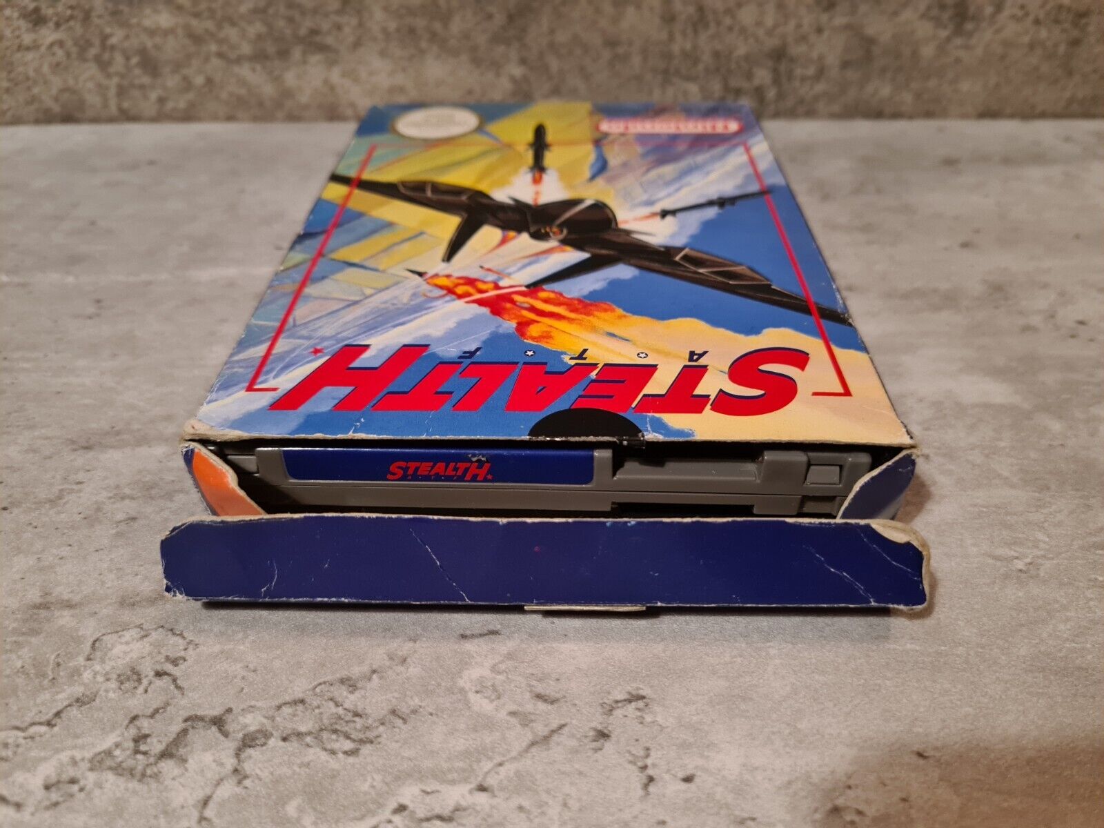 NES Stealth A°T°F mit OVP und Anleitung FRA - T-Retro-Games 