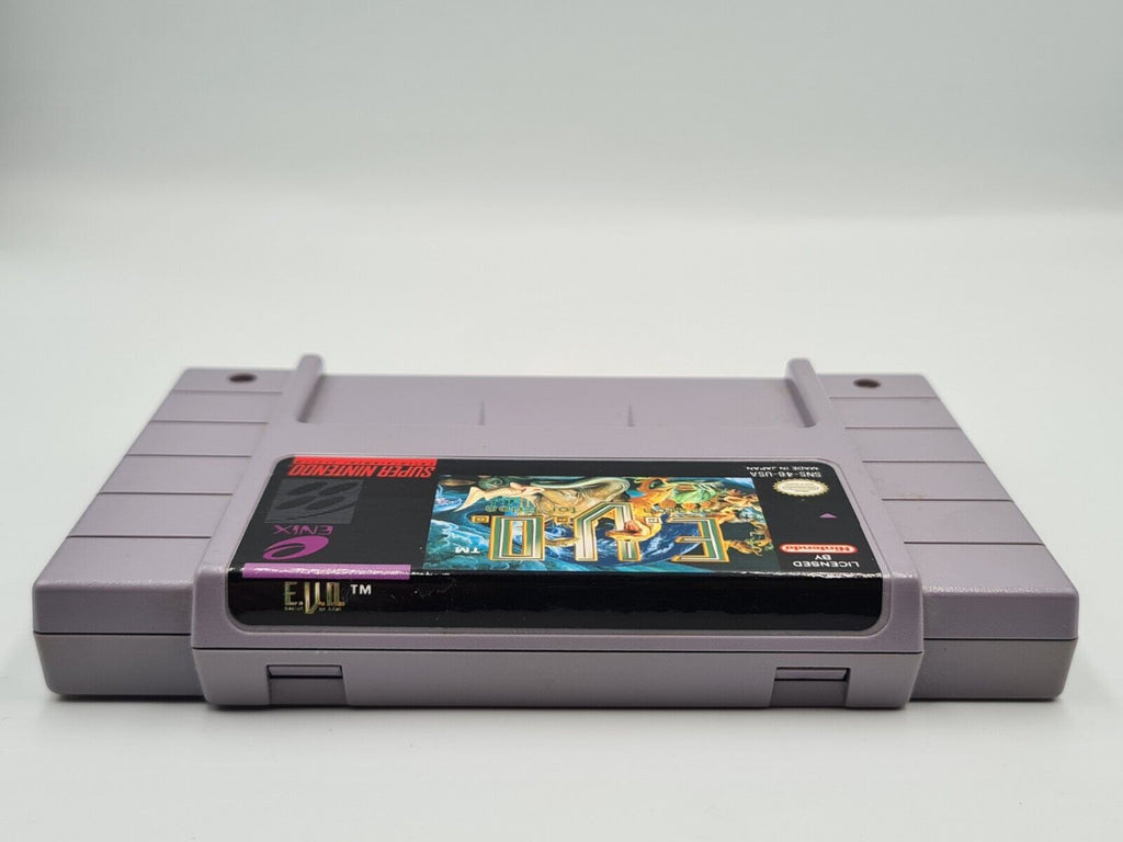 SNES Super Nintendo E.V.O. Search for Eden mit OVP und Anleitung NTSC-USA - T-Retro-Games 