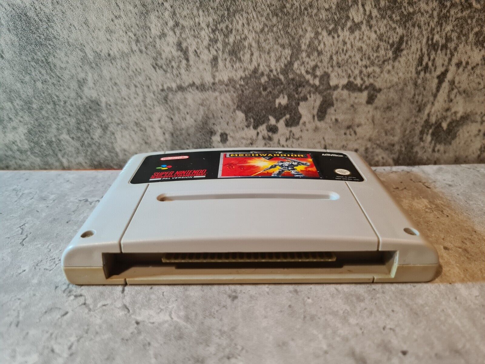 SNES Super Nintendo Mechwarrior Modul NOE / SFRG - T-Retro-Games 