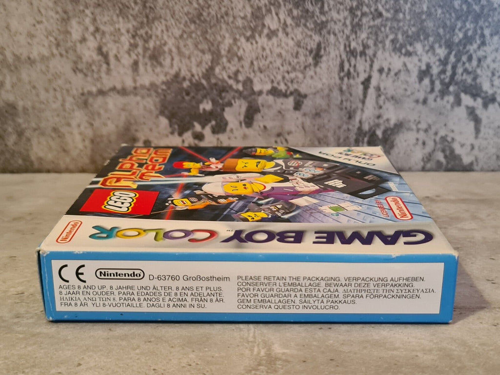 Nintendo Game Boy Color Spiel Lego Alpha Team mit OVP und Anleitung EUR - T-Retro-Games 