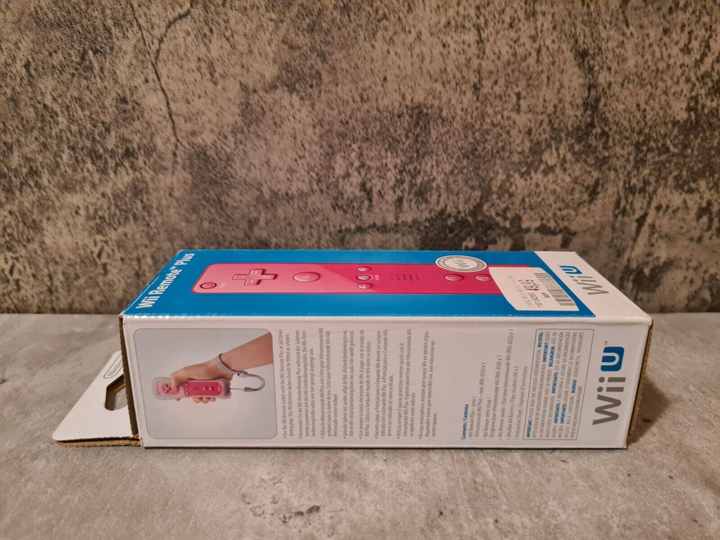 Nintendo Wii U Controller Remote Plus Pink - T-Retro-Games 