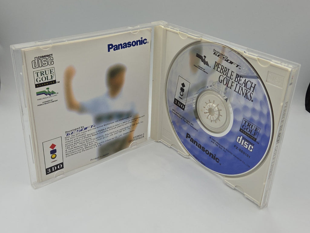 3DO Spiel Pebble Beach Golf Links mit OVP und Anleitung USA